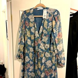 Mango floral dress